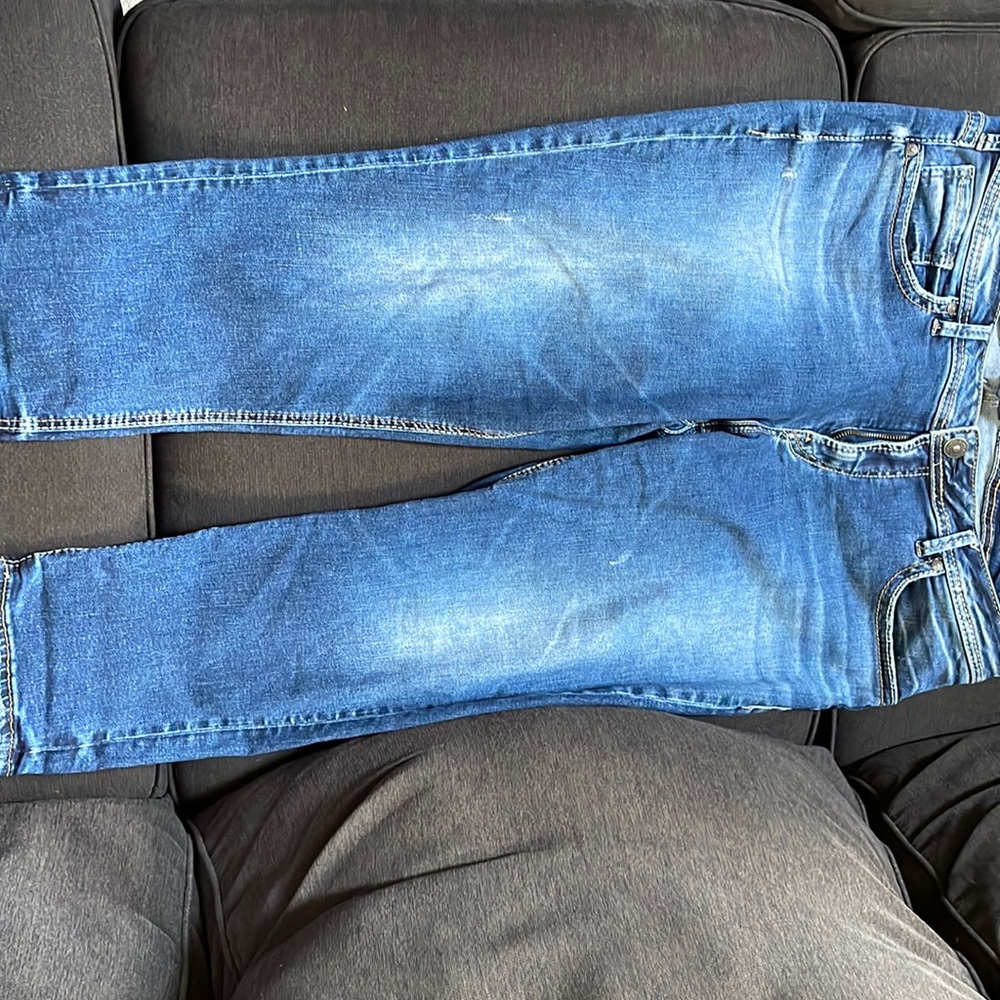 Silver Sam denim Capri size 18